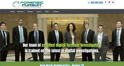 Desktop Screenshot of forensicpursuit.com